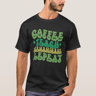 Camiseta Teach Shenanigans Repetir al Profesor St Patrick