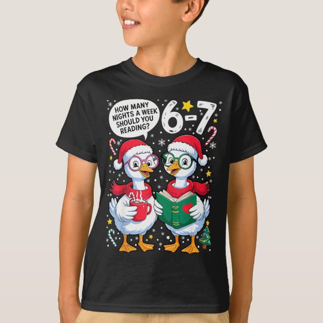 Camiseta Teacher 67 How Many Nights A Week Should You Be Re (Anverso)