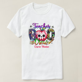 Camiseta Teacher Boo Crew Halloween