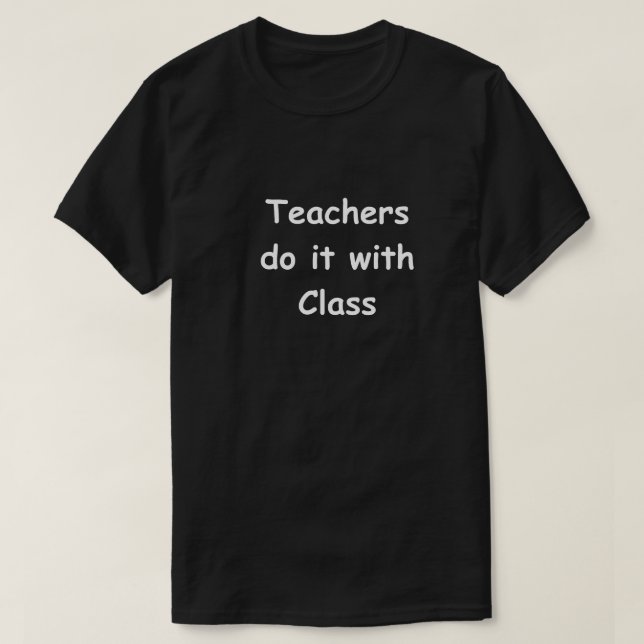 Camiseta Teacher Clase Diseño Teacher Regalo Idea (Diseño del anverso)