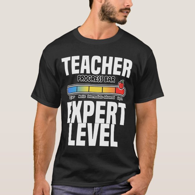 CAMISETA TEACHER - EXPERT LEVEL (Anverso)