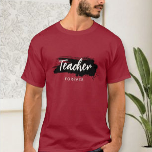 Camiseta Teacher Forever T-shirt - Teacher Appreciation Gif