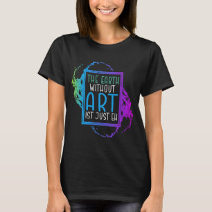 Camiseta Teacher Job Teacher Pintador Dibujo de un