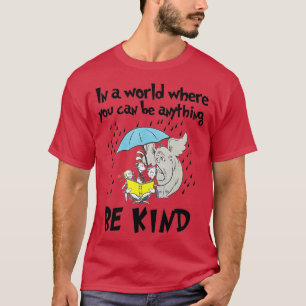 Camiseta Teacher Life Be Kind Gift For Teacher Cat In Hat 