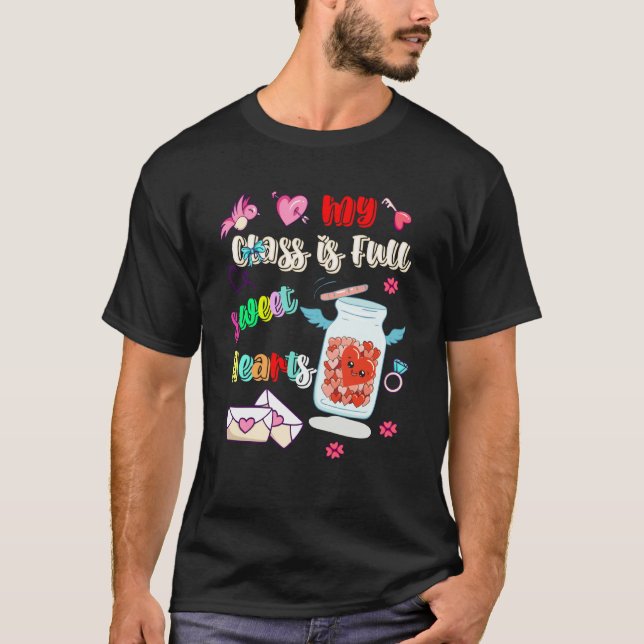 Camiseta Teacher My Class Full of SweetHearts Valentine's D (Anverso)