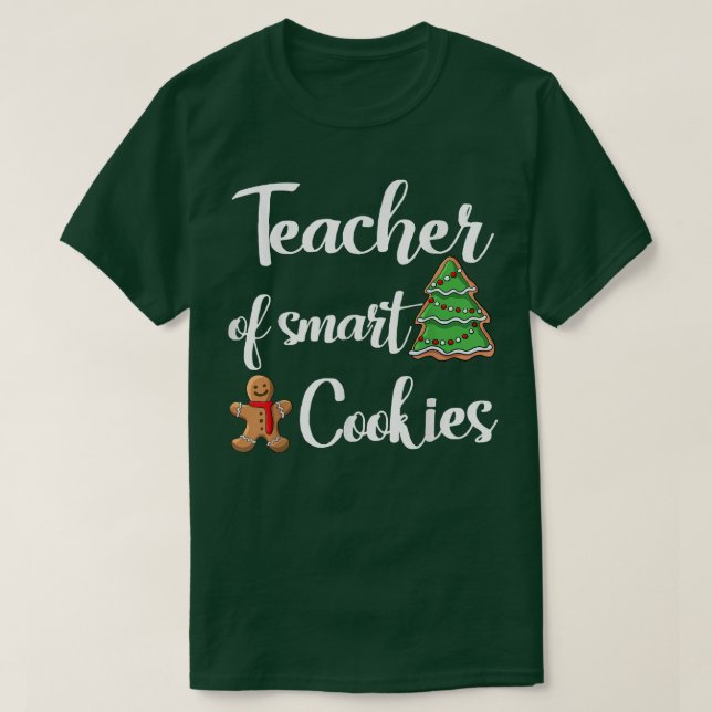 Camiseta Teacher Of Smart Cookies Love Baking Women Party G (Diseño del anverso)