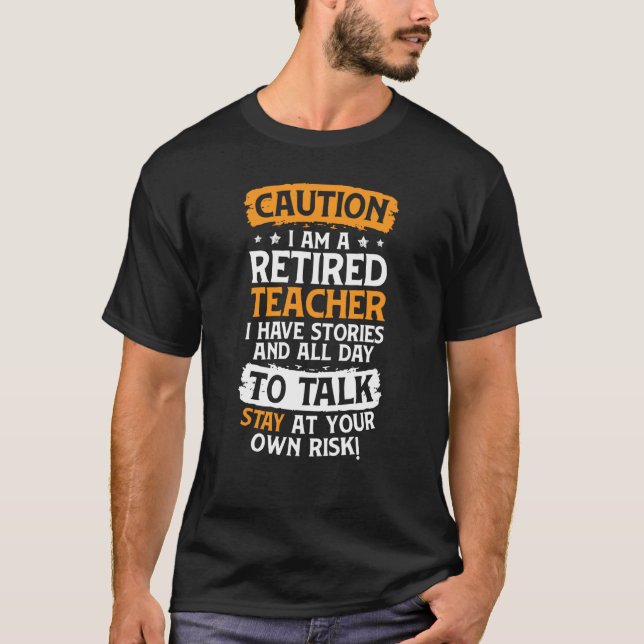 Camiseta Teacher Retirement Apparel Retired Teacher for Men (Anverso)