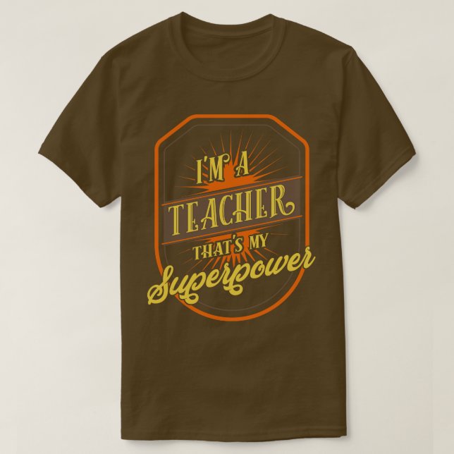 Camiseta Teacher Sayings (Diseño del anverso)