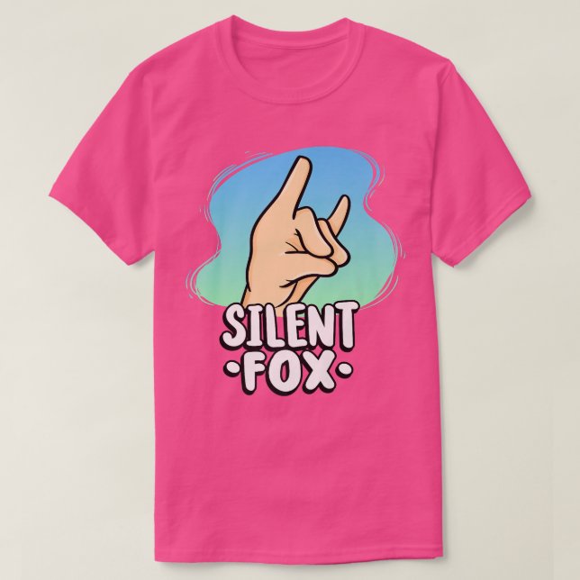 Camiseta Teacher Silent Fo For Quiet Student In Class Premi (Diseño del anverso)