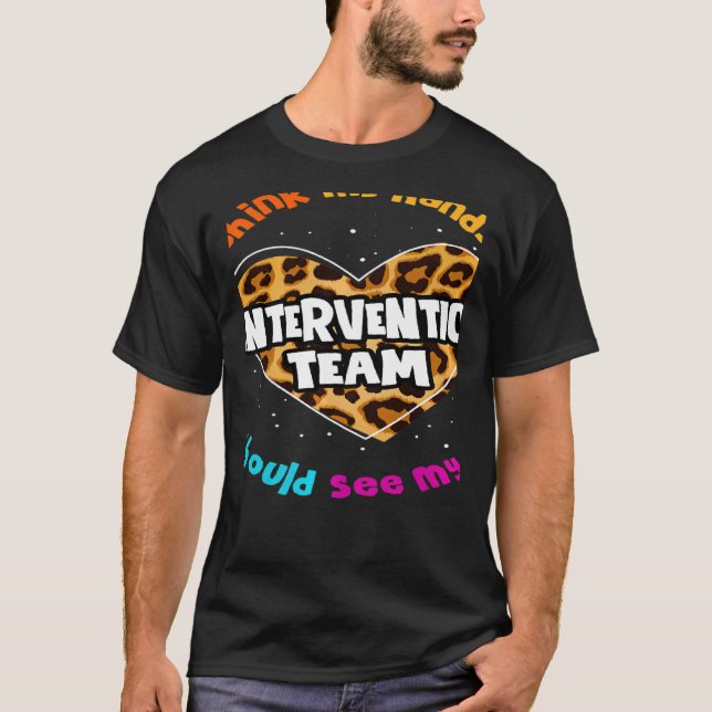 Camiseta Teacher Specialist Squad Para Intervention Team Le (Anverso)