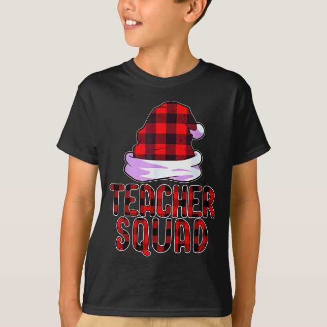 Camiseta Teacher Squad Reindeer Funny Teacher Christmas Par (Anverso)