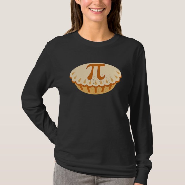 Camiseta Teacher Student Apple Pie Pi Day Symbol  Math (Anverso)