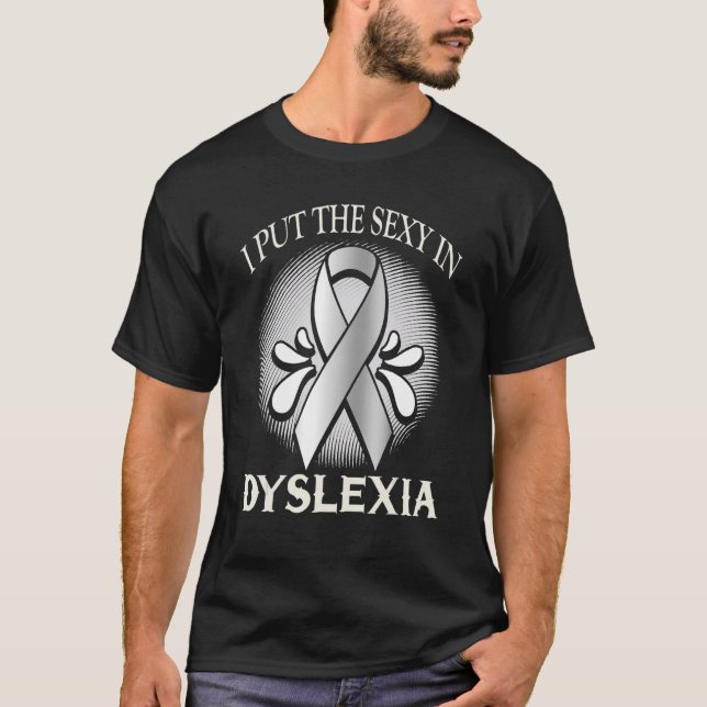 Camiseta teachers with dyslexia awareness 2 (Anverso)