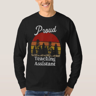 Camiseta Teaching Assistan Job Title Professions