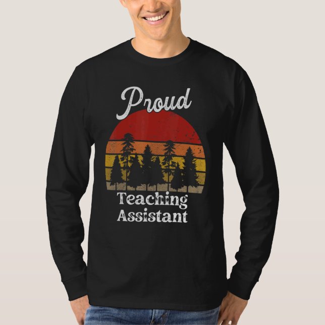 Camiseta Teaching Assistan Job Title Professions (Anverso)