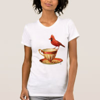 Teacup Y Cardenal Rojo