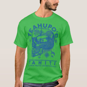 Camiseta Teahupoo Tahiti Big Wave Surfing