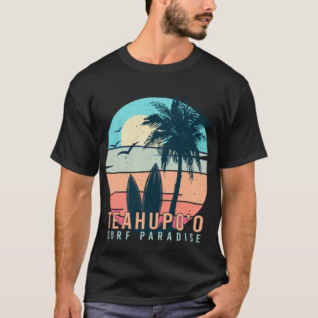Camiseta Teahupoo-Tahiti-Surf-Paradise-Tshirt-21862867 T-Sh (Anverso)