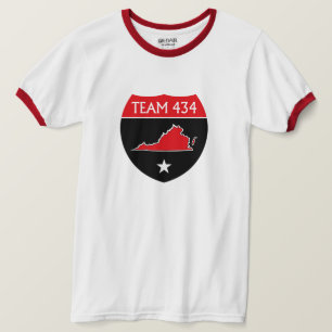 CAMISETA TEAM 434 - CTOP - RED