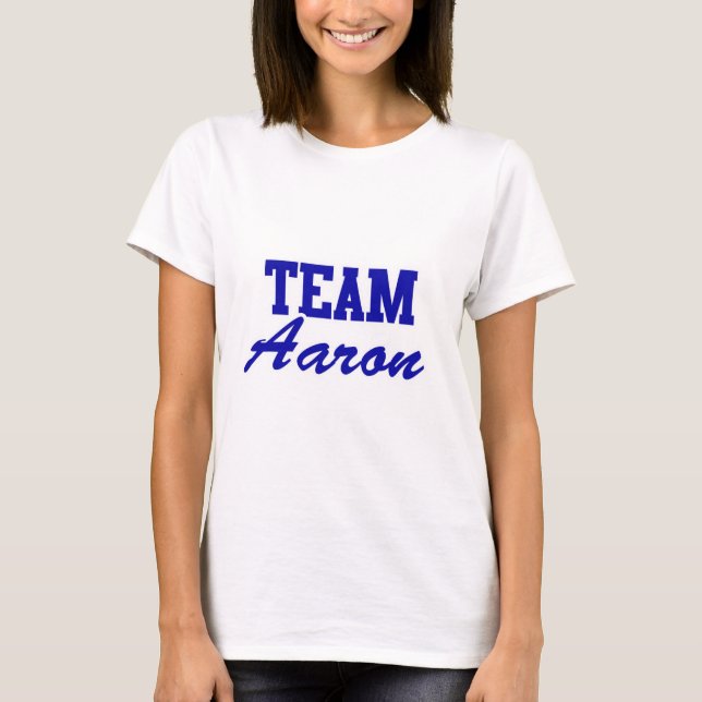 Camiseta Team Aaron (Anverso)