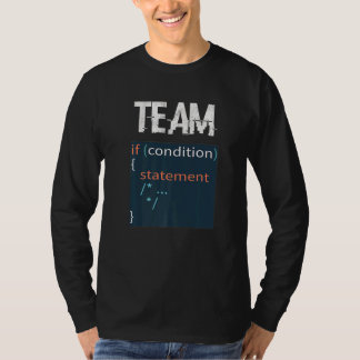 Camiseta Team Allman presenta desarrollador de software de