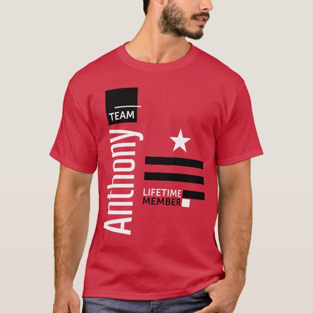 Camiseta Team Anthony (Anverso)