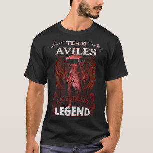 Camiseta Team AVILES - Una LEYENDA infinita