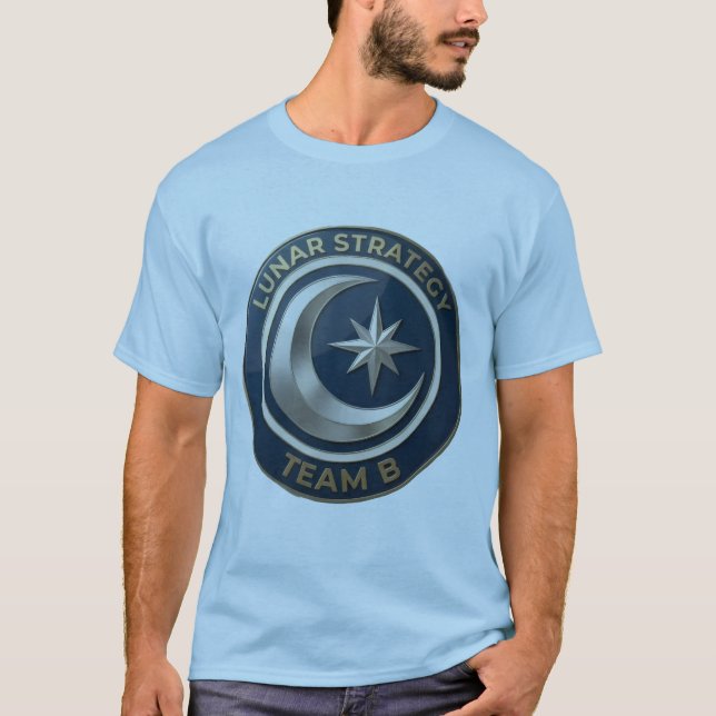 Camiseta Team B Lunar Strategy Emblem | Moon & Star  (Anverso)