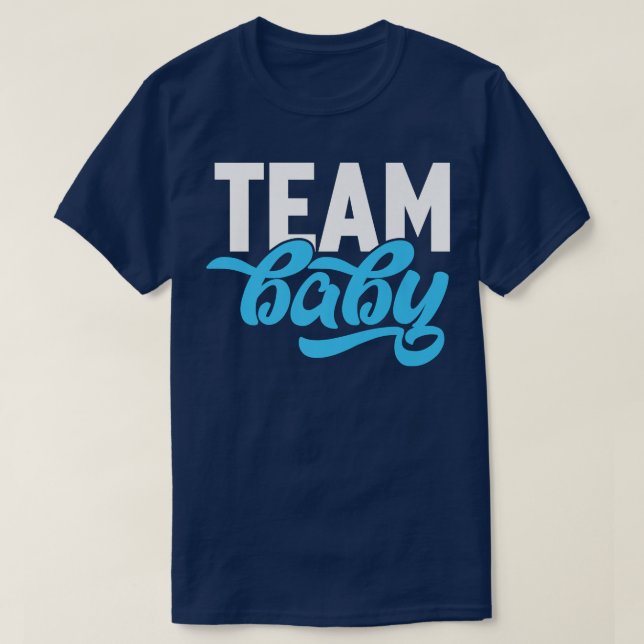 Camiseta Team Baby New Baby Pregnancy Announcement  739 (Diseño del anverso)