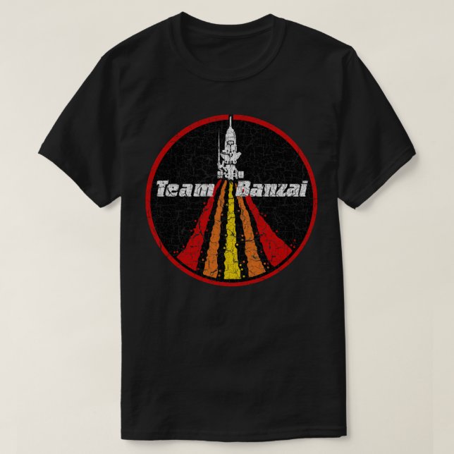 Camiseta Team Banzai (Diseño del anverso)