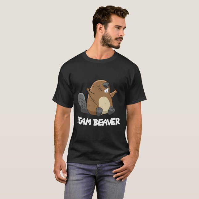 Camiseta Team Beaver Beaver (Anverso completo)