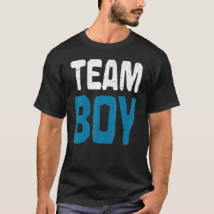 Camiseta Team Boy Future Mom Dad Baby Invitación Género R
