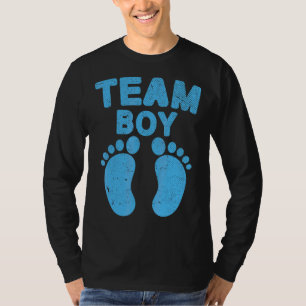 Camiseta Team Boy Futuro Padres Invitación del bebé Género