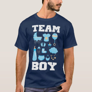 Camiseta Team Boy Gender Revelar Fiesta Team Boy