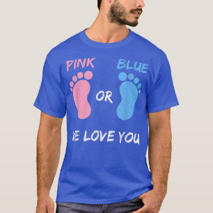 Camiseta Team Boy Girl Gender Reveal Gift T-Shirt