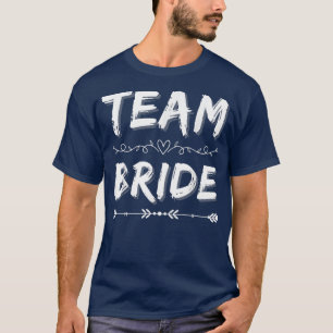 Camiseta Team Bride Party Bridal Shower Wedding Party Squad