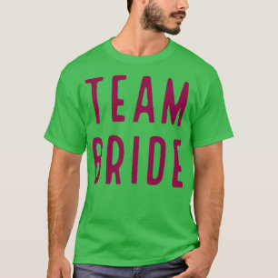Camiseta TEAM BRIDE pink
