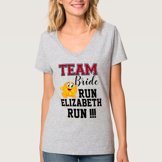 Camiseta Team Bride TShirt (Anverso)