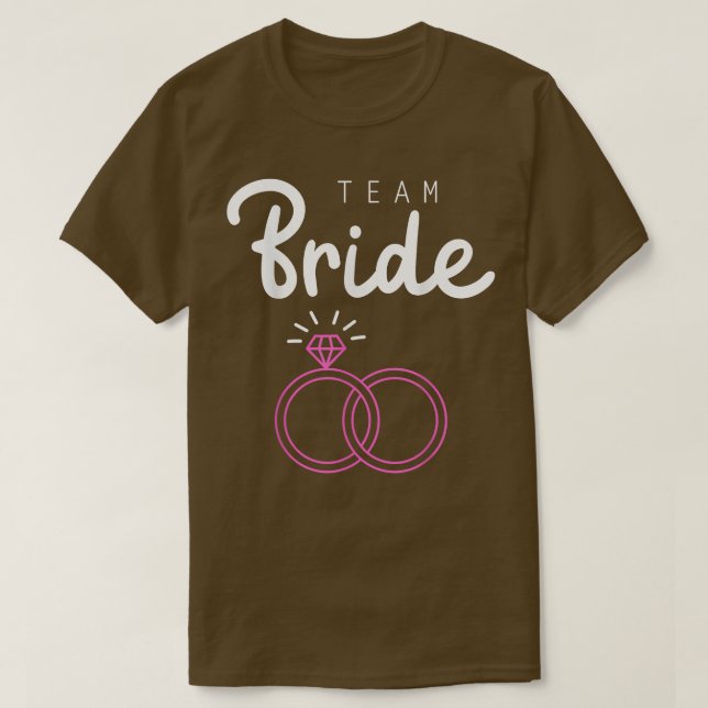 Camiseta Team Bride Wedding Party Bachelorette Party Matchi (Diseño del anverso)