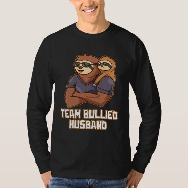 Camiseta Team Bullied Husband Naughty Daddy Playful Dad  Pu (Anverso)