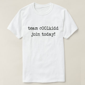 Camiseta Team C00lkidd Une a Today Funny Aesthetic Shirt