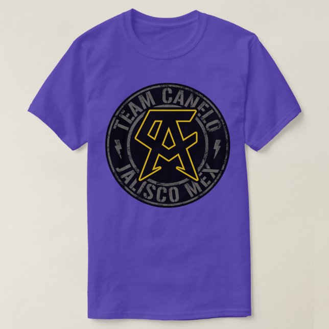 Camiseta Team Canelo Alvarez (Diseño del anverso)
