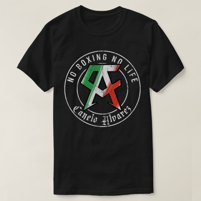 Camiseta Team Canelo Alvarez México (Diseño del anverso)