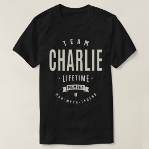 Camiseta Team Charlie Lifetime Member Gift Tee