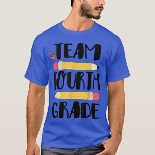 Camiseta Team Cuarto Grado Grado Gracioso De Vuelta Al Prof