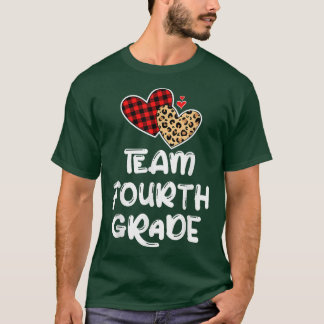 Camiseta Team Cuarto Grado Grado Gracioso De Vuelta Al Prof