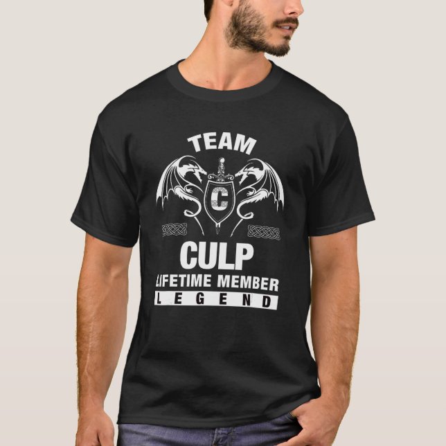 Camiseta Team Culp Lifetime Member (Anverso)