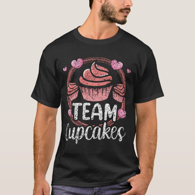 Camiseta Team Cupcakes Cupcake Eat (Anverso)