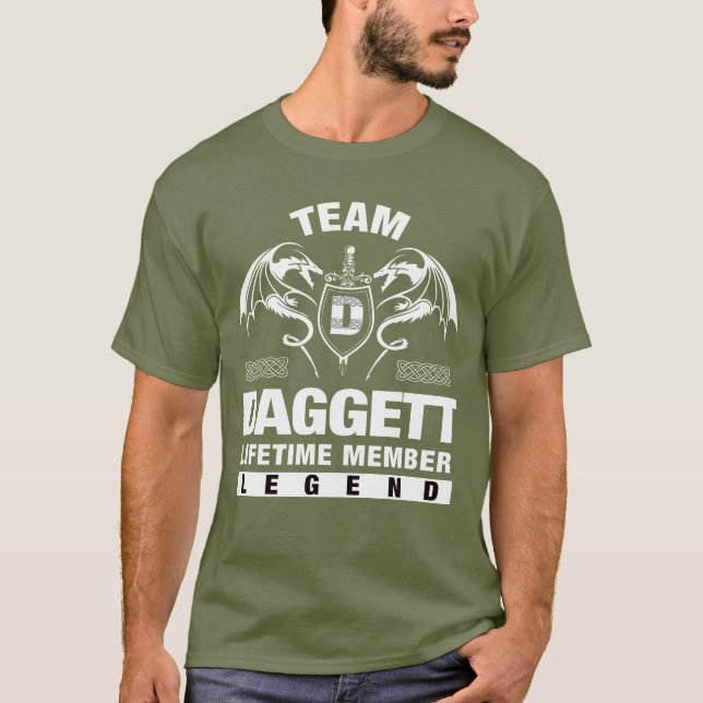 Camiseta Team DAGGETT - Miembro de por vida (Anverso)