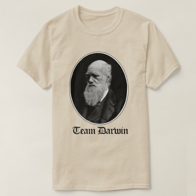 Camiseta Team Darwin (Diseño del anverso)